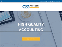 Tablet Screenshot of ckgpartners.com.au